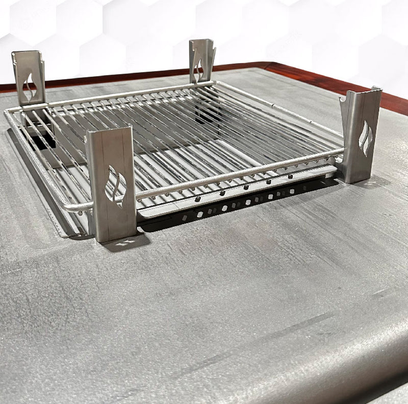 Brasero Plancha Inox série SOLIDOR 900