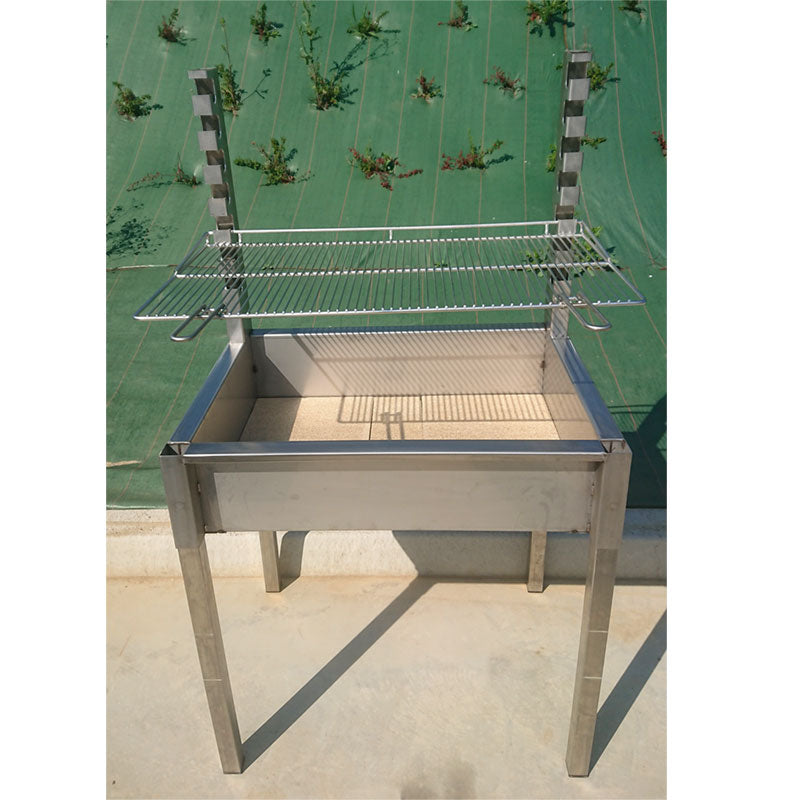 BBQ Inox Pro à crémaillères