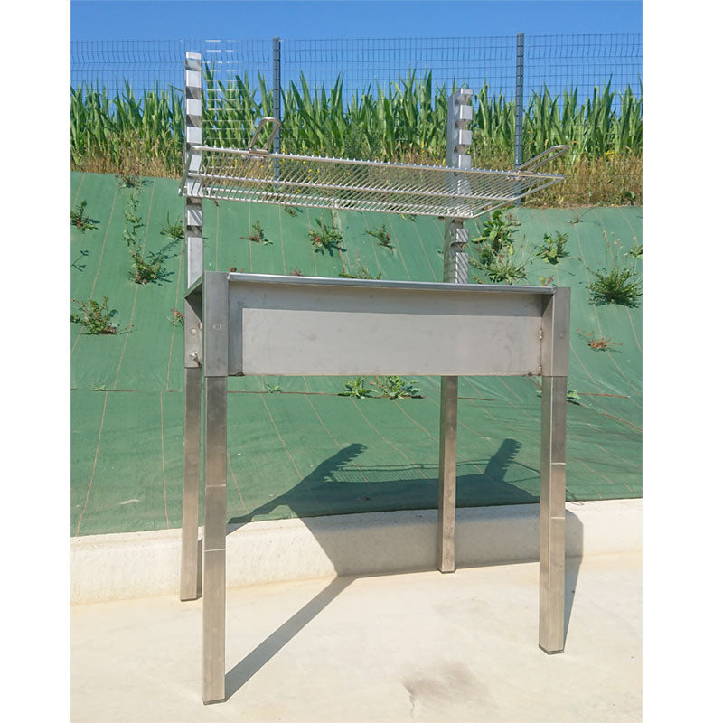 BBQ Inox Pro à crémaillères