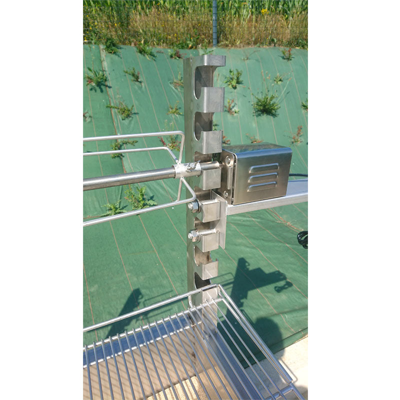 BBQ Inox Pro à crémaillères