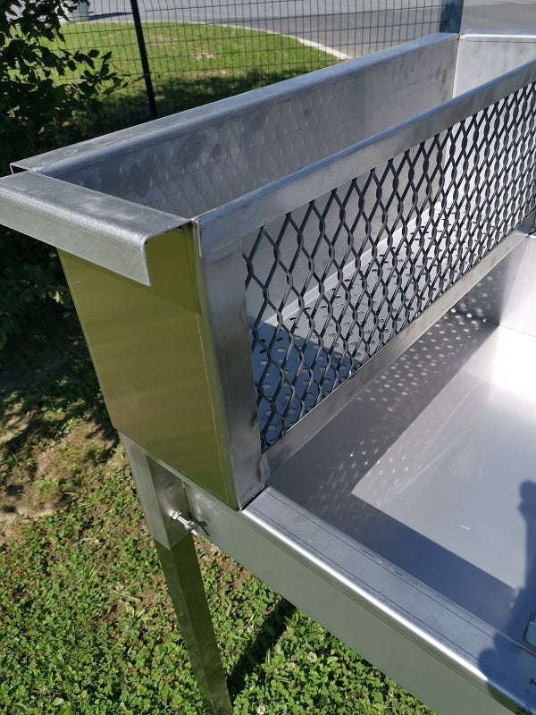 BBQ Inox Pro à crémaillères