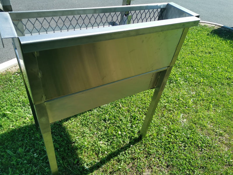 BBQ Inox Pro à crémaillères