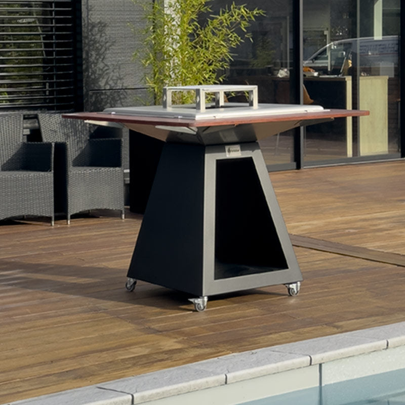 Brasero Plancha Inox série SOLIDOR 900