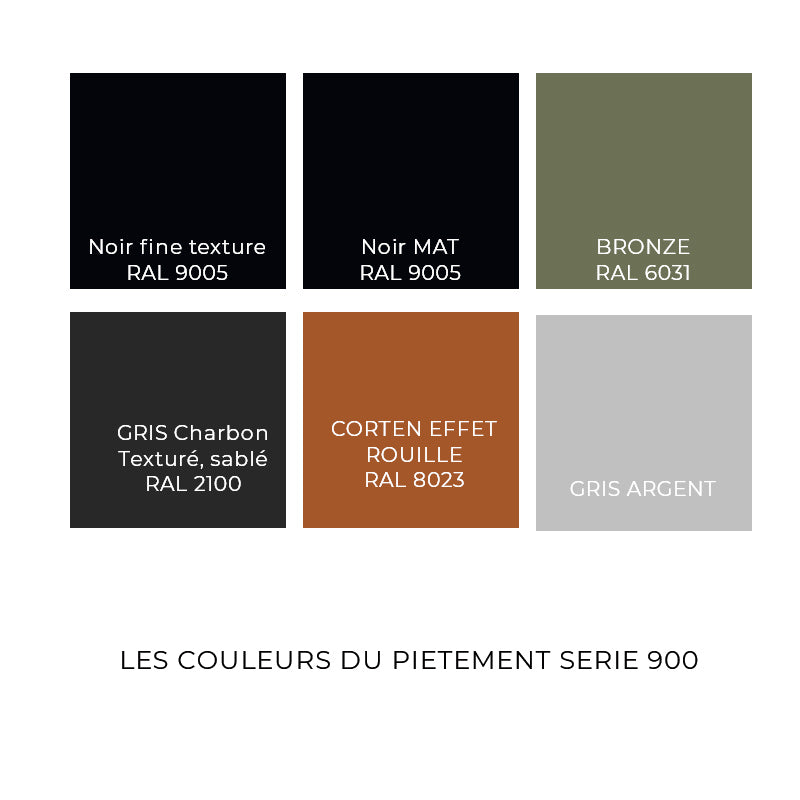 Brasero Plancha Inox série SOLIDOR 900